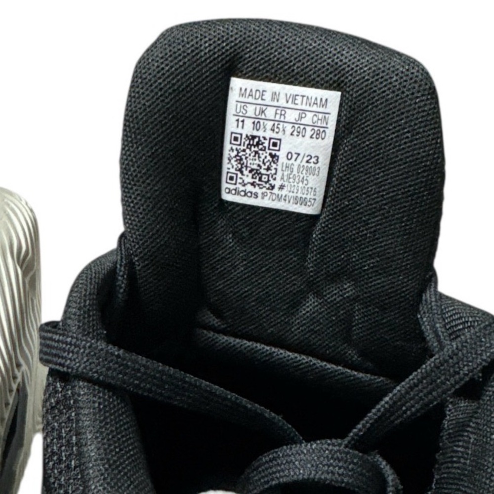 Adidas Dame Certified 2 Sneakers Men’s 11 Women’s 12 Black White Damian Lillard - Picture 7 of 8